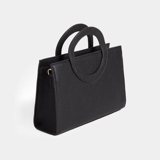 Ayesha Mini Tote + Crossbody - Black