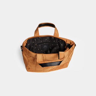 Brix Puffer Tote - Camel