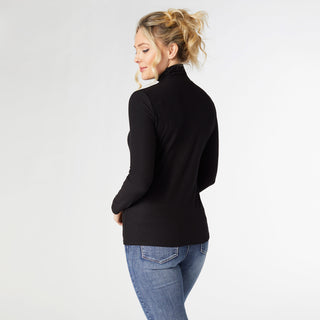 Reign Long Sleeve Turtleneck - Black