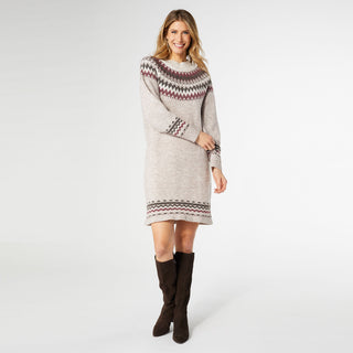 fairisle sweater dress Fair Isle Sweater Dress