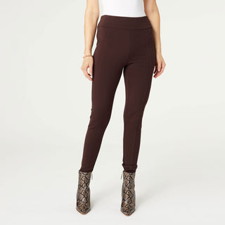 The Perfect Ponte Ankle Pant - Black Coffee