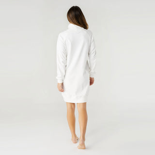 Snug Haven Snowman Night Dress - White