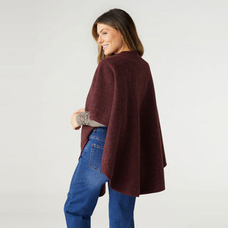 Rae Pull Through Wrap - Burgundy