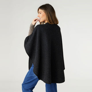 Rae Pull Through Wrap - Black