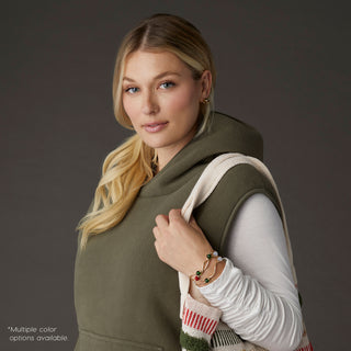 Christmas Curly Stretch Bracelet - Silver