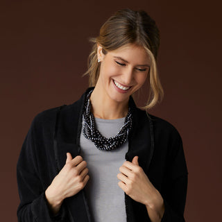 Lottie Necklace - Black