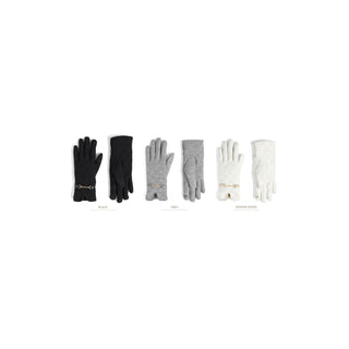 Tonal Checkered Touchscreen Gloves Assortment Pack - 