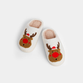 Happy Feet Slippers - Reindeer