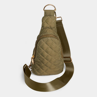 Rhea Puffer - Olive