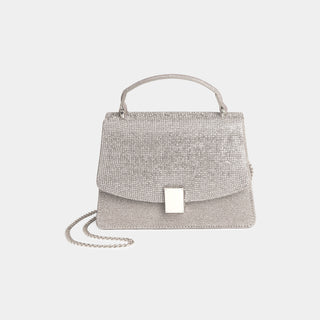 Zora Glimmer Tote - Silver