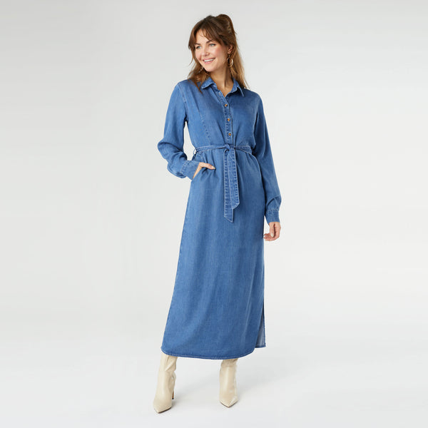 Tilly Denim Dress - Final Sale – tgbBRANDS