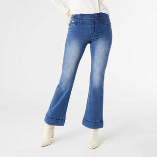 OMG Pull-On Flare - Medium Denim