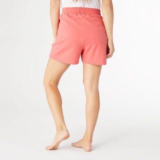 Weekend Brushed Pocket Shorts - Coral