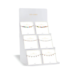 Spring Anklet Assortment Pack with Display