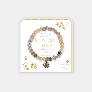 Mustard Seed Bracelet - Pastel