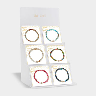 You're a True Gem Bracelet Assortment with Display