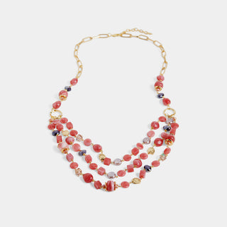 Ivanna Necklace - Pink