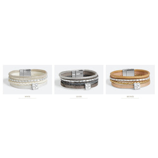 Camryn Magnetic Bracelet Assortment - Mixed