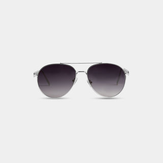 Andie Vada Sunglasses - Silver/Black