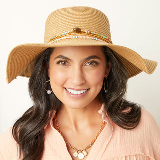 Evangeline Sun Hat - Natural