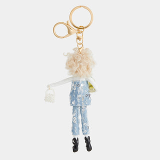 Darling Divas Bag Charm + Key Fob - Agnes