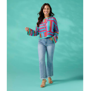Sylvie Flare Ankle with Fringe Bottom