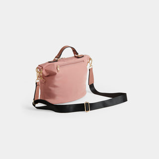 Mariah Chunky Zipper Crossbody - Lt. Rose