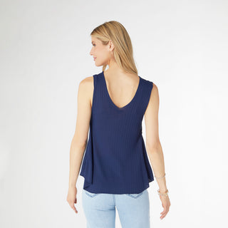 AirWeave Flowy Tank - Navy