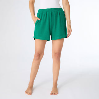 Terry Pocket Short - Emerald