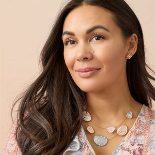 Este Layered Necklace - Gold