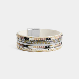 Esme Magnetic Bracelet - Natural