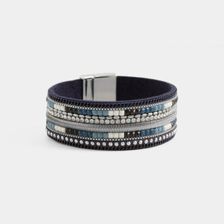 Esme Magnetic Bracelet - Blue
