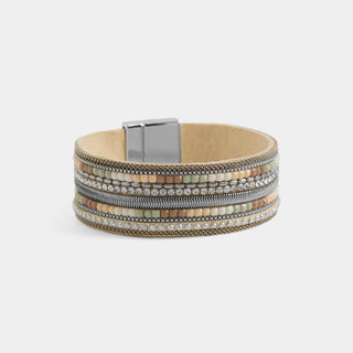 Esme Magnetic Bracelet - Tea Green