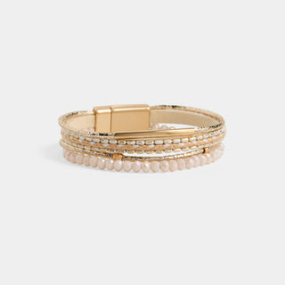 Rosa Magnetic Bracelet - Cream