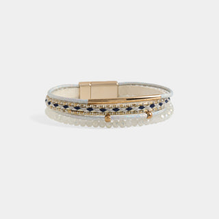 Rosa Magnetic Bracelet - White