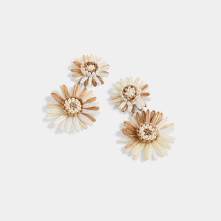 Ivy Earrings - Natural