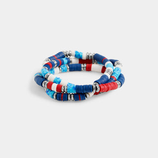 Ingrid Bracelet - Red/White/Blue