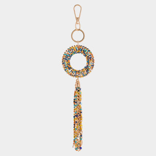 Nanette Key Chain - Blue Multi