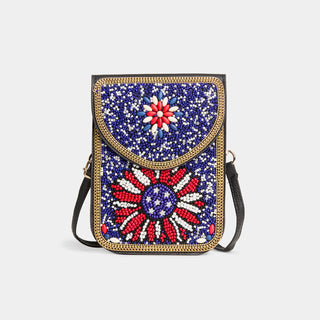 Artisan Beaded Crossbody - Multicolored