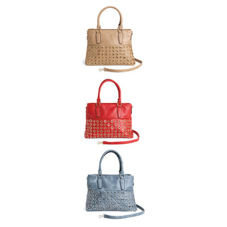 Amabel Double Compartment Grommet Tote Assortment Pack - Mixed