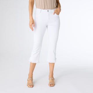 Coco Straight Capri - Crisp White