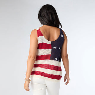 America Knit Tank - Vintage