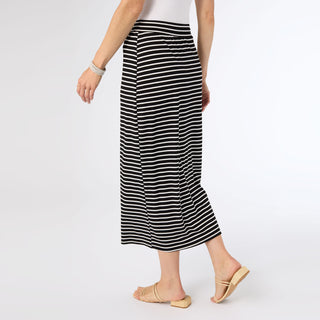Amara Striped Skirt - Black/White