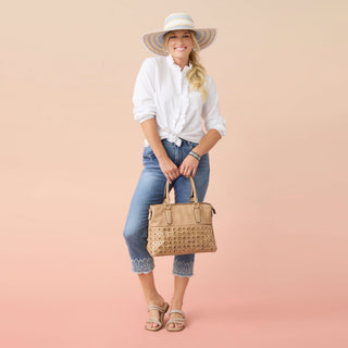 Hezly Ruffle Blouse - White