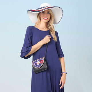Solara Maxi Dress - Navy