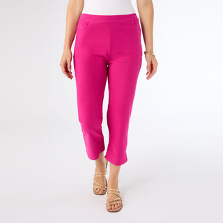 Georgie Bow Back Capri - Bright Rose