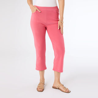 Georgie Bow Back Capri - Coral