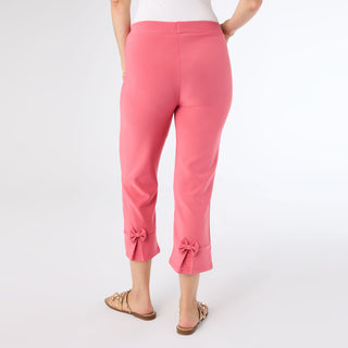 Georgie Bow Back Capri - Coral