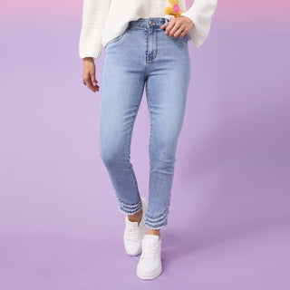 EverStretch Skinny Ankle - Light Denim
