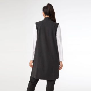 Weekend Brushed Pocket Vest - Midnight Black